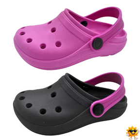 Babuche Infantil Menina Calçado 2 em 1 – Leve, Confortável para o Dia a Dia