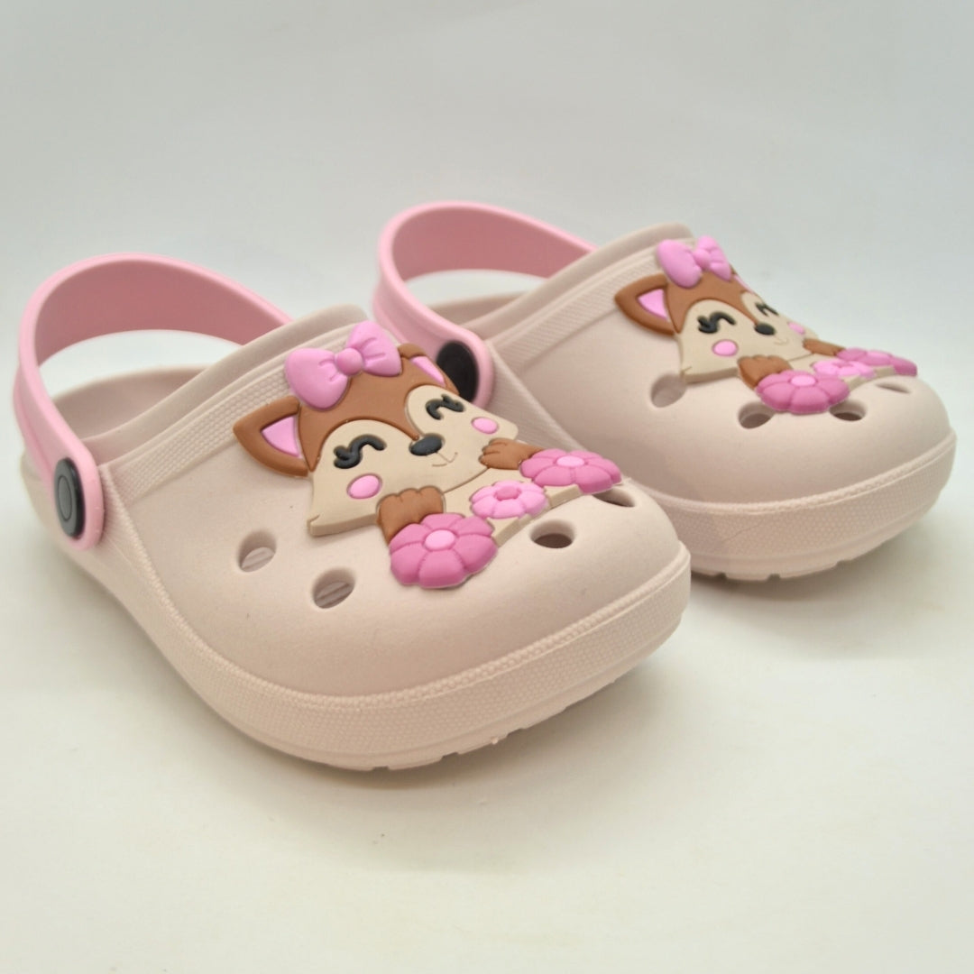 Babuche Infantil Menina 2 em 1 Personagens – Leve, Confortável e Divertido | Antiderrapante e Fofo