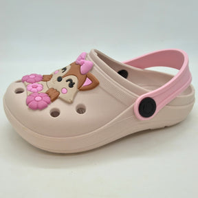 Babuche Infantil Menina 2 em 1 Personagens – Leve, Confortável e Divertido | Antiderrapante e Fofo