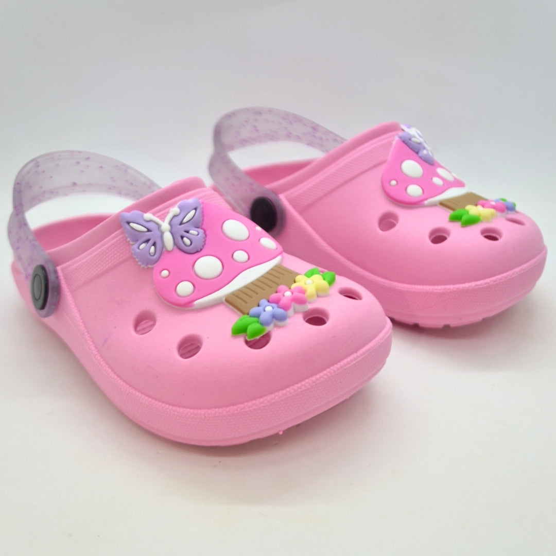 Babuche Infantil Menina 2 em 1 Personagens – Leve, Confortável e Divertido | Antiderrapante e Fofo