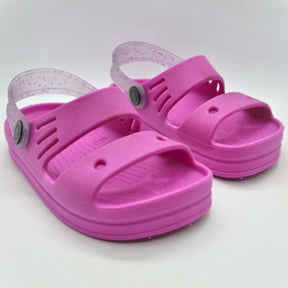 Papete Infantil Menina Calçado 2 em 1 com Correia - Leve, Macia, e Confortável para o Dia a Dia