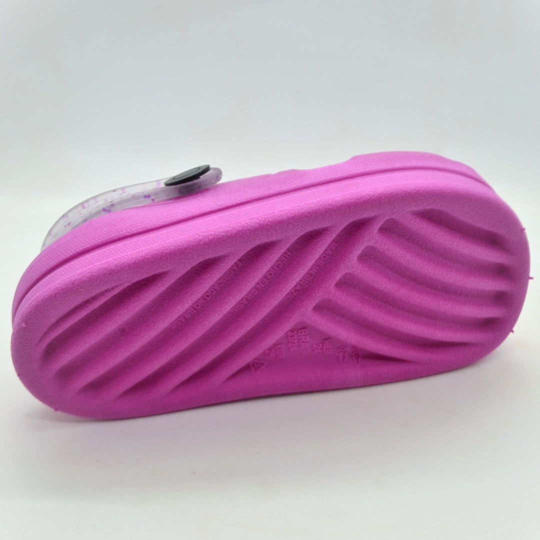 Papete Infantil Menina Calçado 2 em 1 com Correia - Leve, Macia, e Confortável para o Dia a Dia