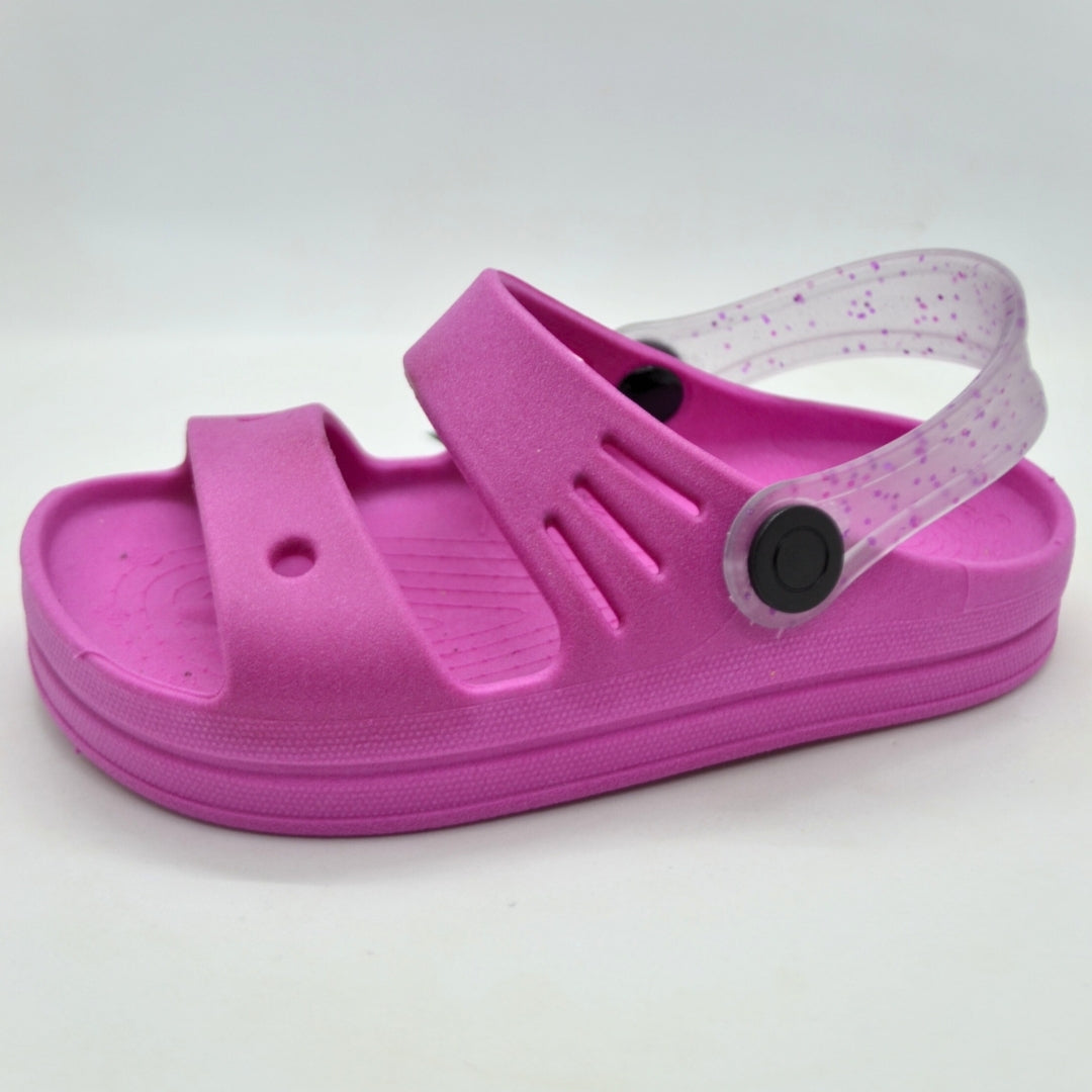 Papete Infantil Menina Calçado 2 em 1 com Correia - Leve, Macia, e Confortável para o Dia a Dia