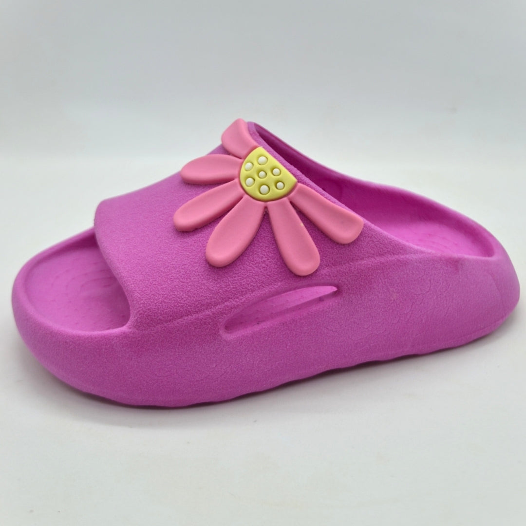 Chinelo Nuvem Menina Slide Calçado Rosa Bebe - Macio e Leve para o Dia a Dia