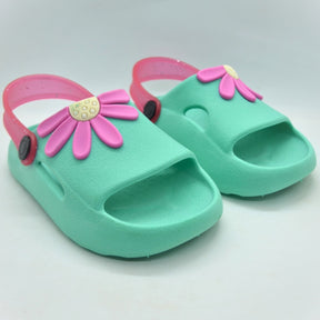 Chinelo Nuvem Menina Calçado Infantil 2 em 1 com Personagens Animados e Correia - Leve, Confortável