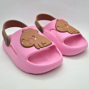 Chinelo Nuvem Menina Calçado Infantil 2 em 1 com Personagens Animados e Correia - Leve, Confortável