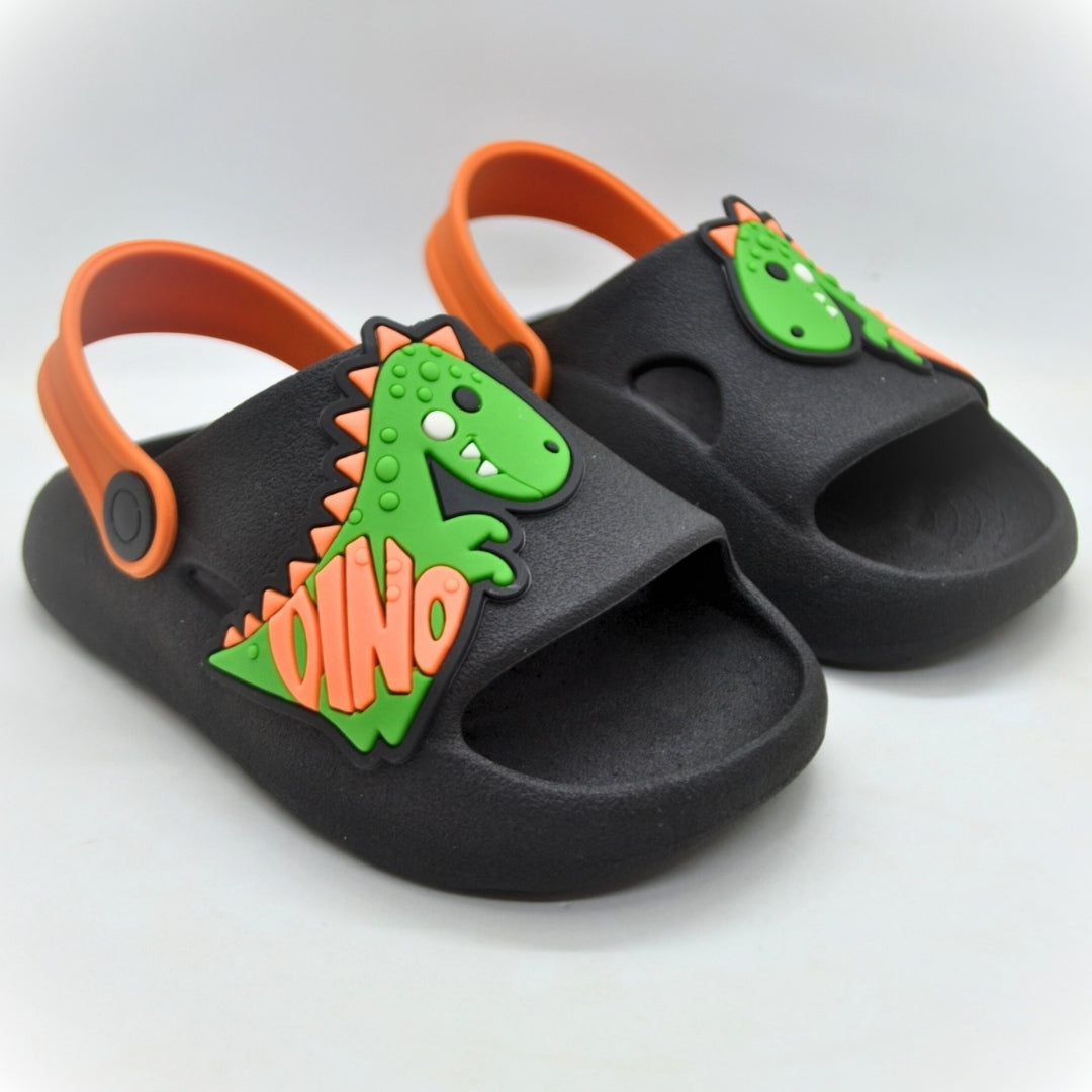 Chinelo Nuvem Infantil Menino 2 em 1 com Correia e Personagens – Leve, Macio e Divertido