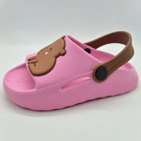 Chinelo Nuvem Menina Calçado Infantil 2 em 1 com Personagens Animados e Correia - Leve, Confortável