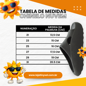 Chinelo Nuvem Infantil Calçado Menino com Personagens Animados – Leve, Macio e Divertido