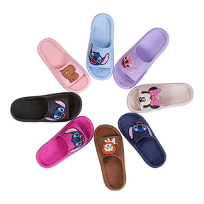 Chinelo Slide Infantil com Personagens Animados – Leve, Confortável e Divertido