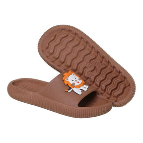 Chinelo Slide Infantil com Personagens Animados – Leve, Confortável e Divertido