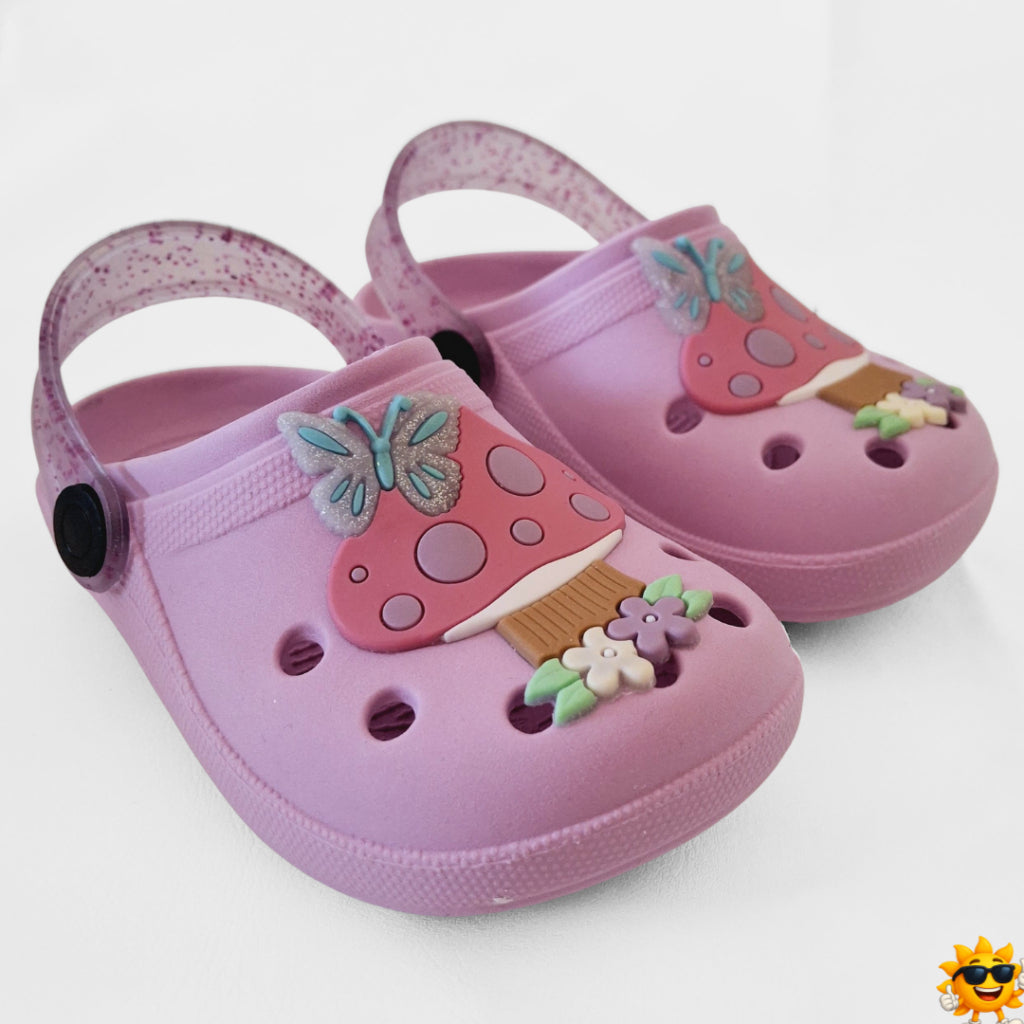 Babuche Infantil Menina 2 em 1 Personagens – Leve, Confortável e Divertido | Antiderrapante e Fofo